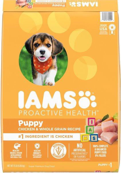 Iams Proactive Health Smart Puppy with Real Chicken Dry Dog Food (15- lb bag)