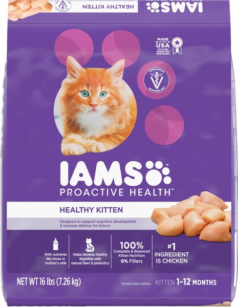 Iams ProActive Health Kitten Dry Cat Food (16-lb bag)