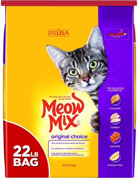 Meow Mix Original Choice Dry Cat Food (22-lb bag)