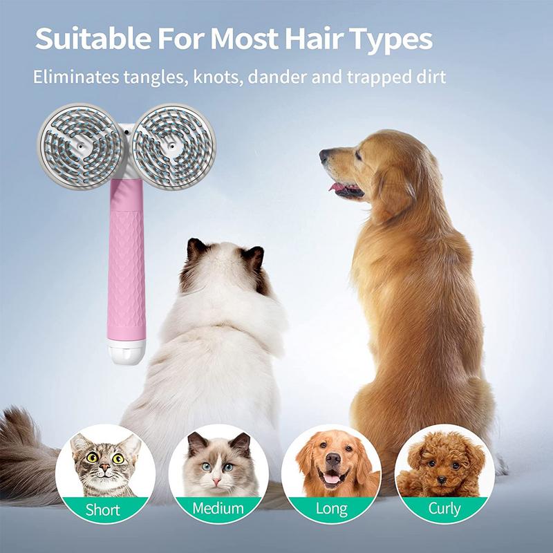 Double-Head Slicker Brush – Faster Grooming Sessions