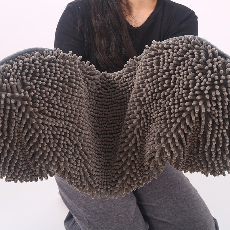 Grooming Towel Glove – Catch Hair While Drying