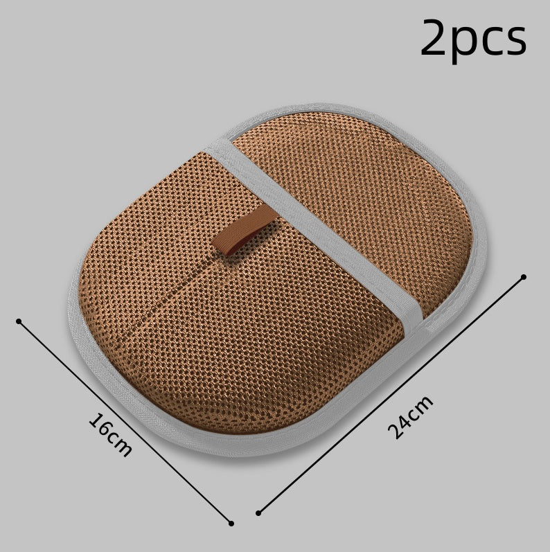 Pet Grooming Gloves – Gentle Hair Removal & Massage for Dogs & Cats