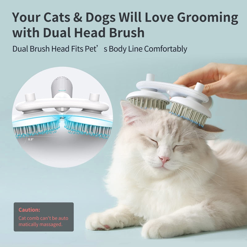 Double-Head Slicker Brush – Faster Grooming Sessions