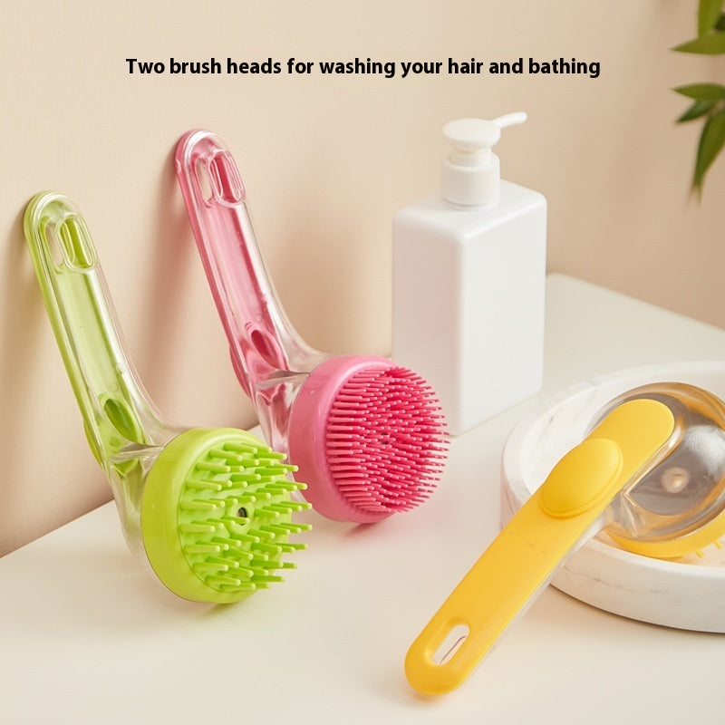 Quick Bath Brush – Reduce Loose Hair After Washing