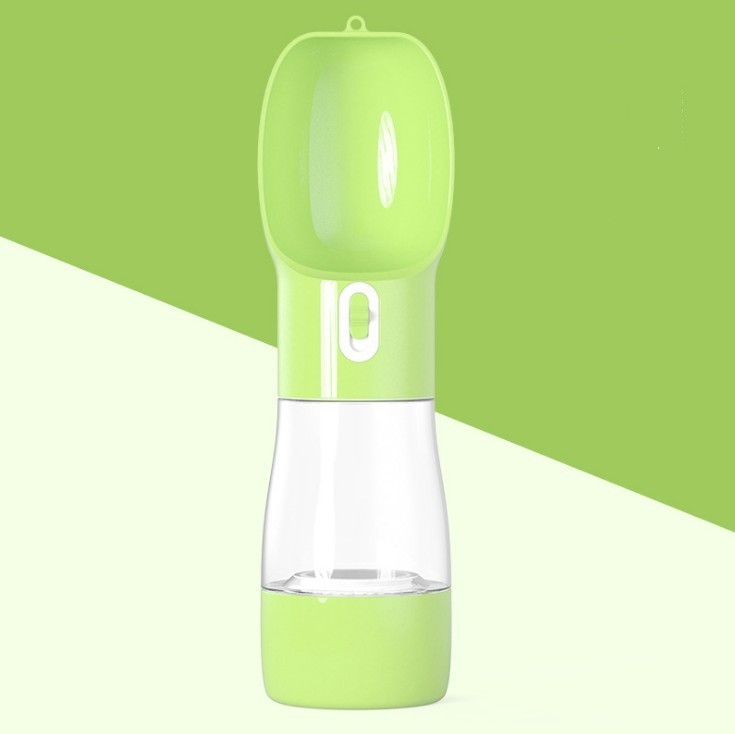 Dog Travel Water Bottle with Food Container — Leak-Proof Dispenser for Hikes & Road Trips - Image 3
